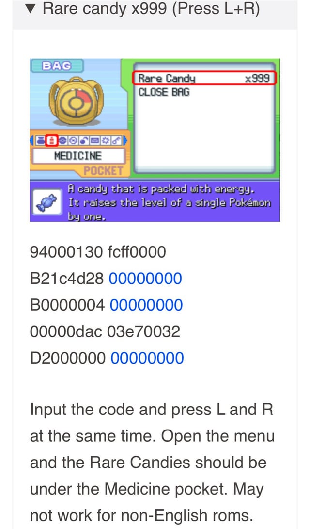 How to use rare candy cheats in pokemon diamond? Simple steps work!