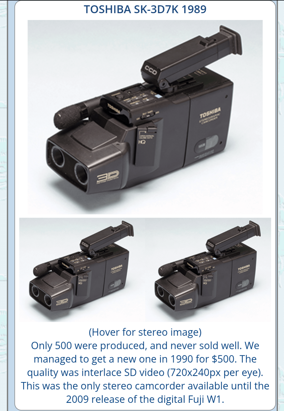 SK-3D7K 3D Camcorder How To Use Complete Beginner Tutorial Guide