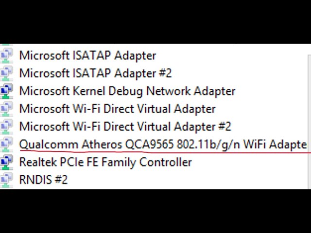 How to use adhoc 11n qualcomm qca9565 802.11b/g/n wireless adapter setup guide