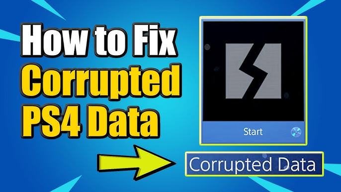 Fix PS4 Data Corruption Error Messages Fast DIY Repair Methods