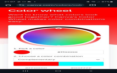 How to choose dark crimson color perfect combinations for your project
