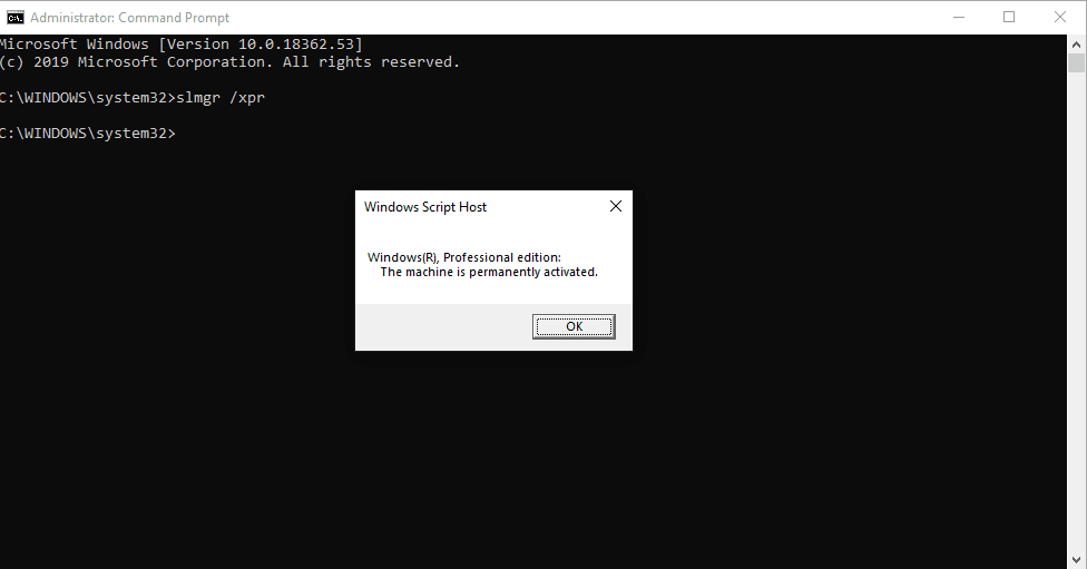 Activate Windows Offline Using SLMGR Instructions Here
