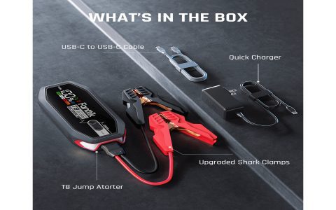 Fix Dead Battery Fast Using Cigarette Lighter Jump Starter